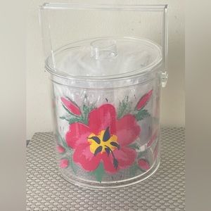 Vintage Grainware  Designer Ice Bucket